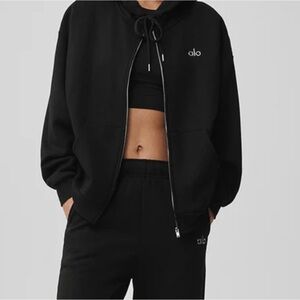 ALO Yoga Women's Classic Black Hoodie